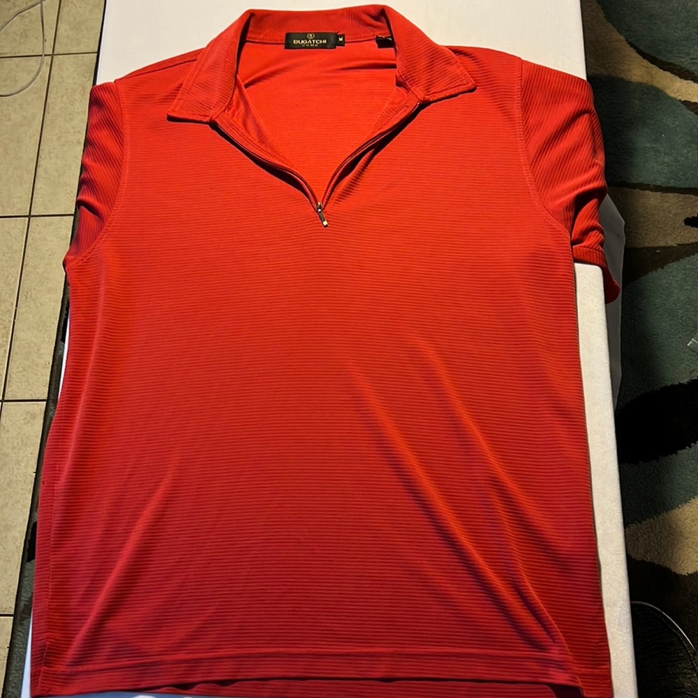 Bugatchi three quarter zip